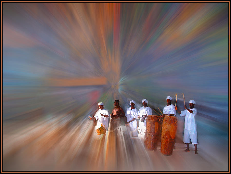 Drummers in a Dream Photograph by Wayne King
