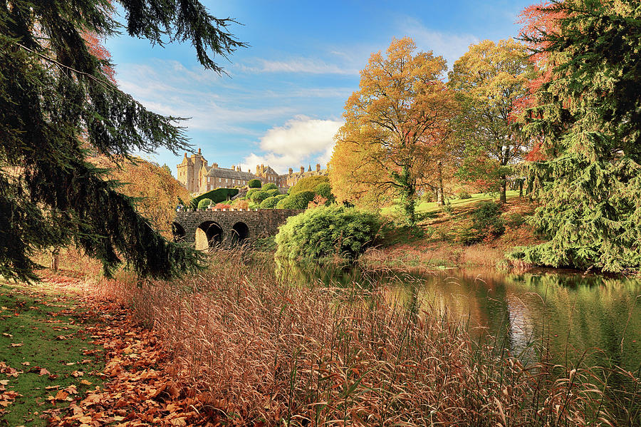Drummond Castle Gardens Photograph by Grant Glendinning