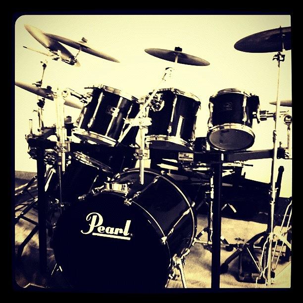 Drum Photograph - #drums #bateria #pearl #rock #rocknroll by Marco Santos