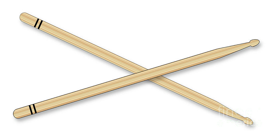 Drumsticks Digital Art by Bigalbaloo Stock - Pixels