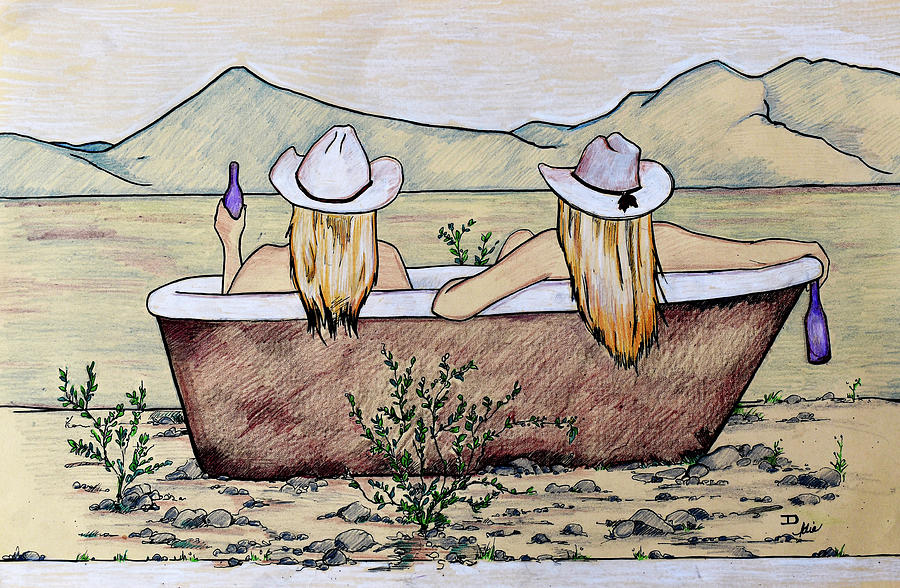 Drunk in a Tub Digital Art by Idie Karr Drunk in a Tub Digital Art by Idie Karr