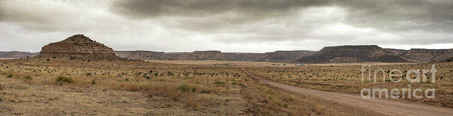 Dry Cimarron Road New Mexico Photograph by Garry McMichael