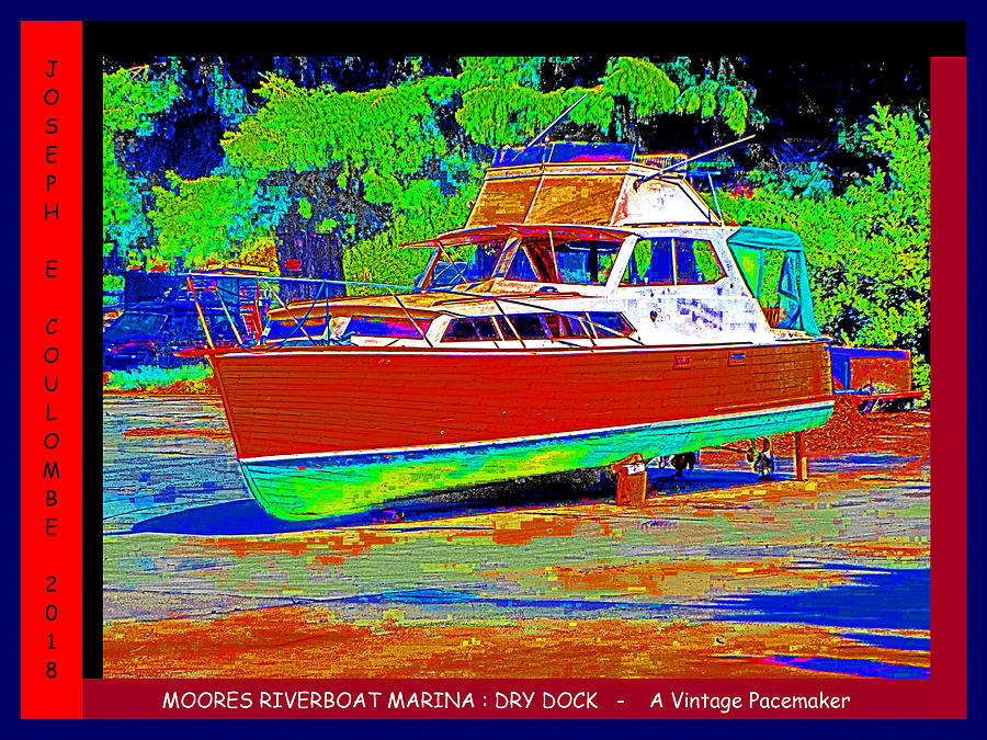 Dry Dock - A Vintage Pacemaker Digital Art by Joseph Coulombe