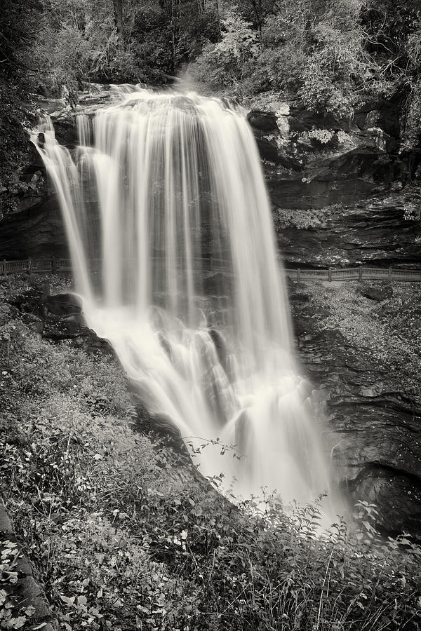 Dry Falls - Blue Ridge Mountains - number two Photograph by Paul Schreiber