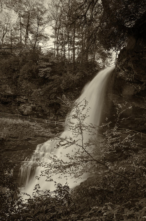 Dry Falls-sepia Photograph by Joye Ardyn Durham