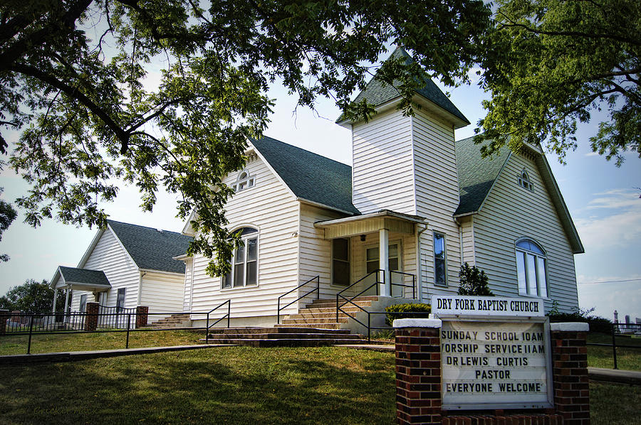 Dry Fork Baptist Church Photograph by Cricket Hackmann
