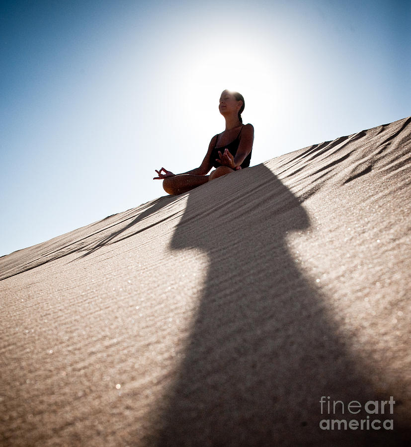 Dry meditation Photograph by Scott Sawyer