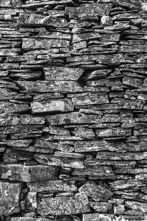 Dry stone wall. Photograph by John Paul Cullen