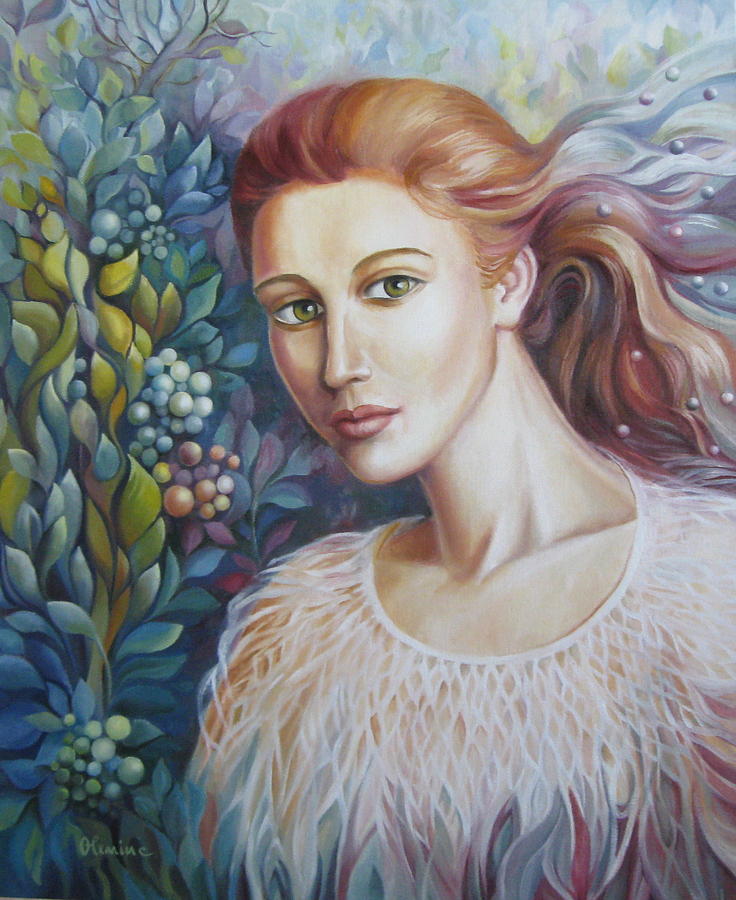 Dryad Painting by Elena Oleniuc