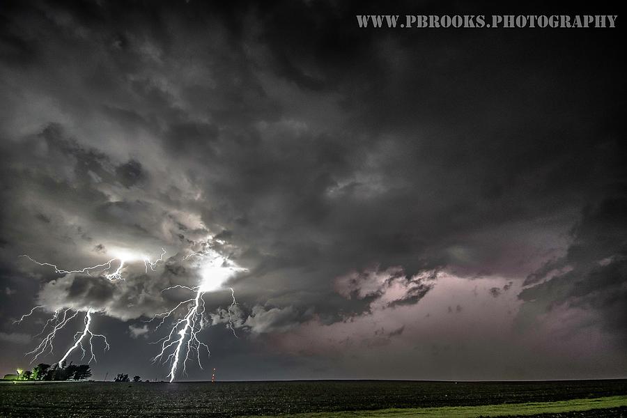Dual Strikes, Wilton, Iowa Photograph by Paul Brooks
