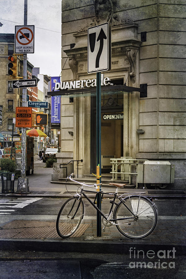 Duane Bicycle Photograph by Craig J Satterlee