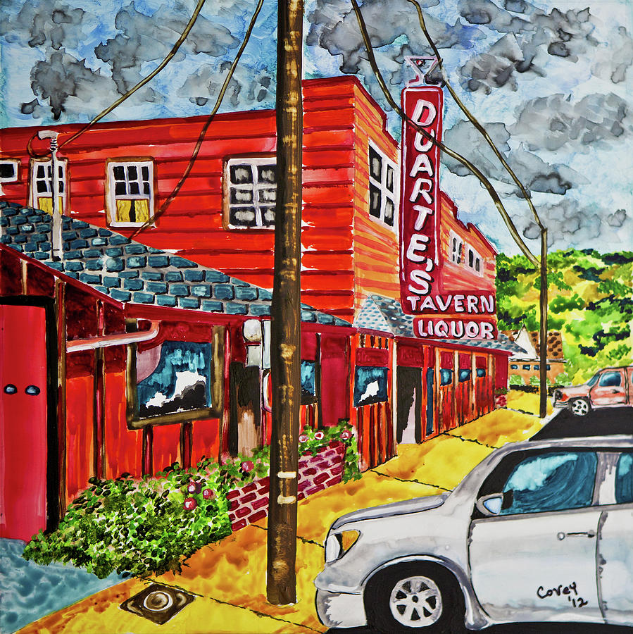 Duarte's Tavern Painting by Donna Covey - Fine Art America