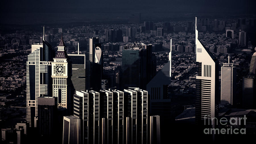 Dubai city Photograph by Anna Om