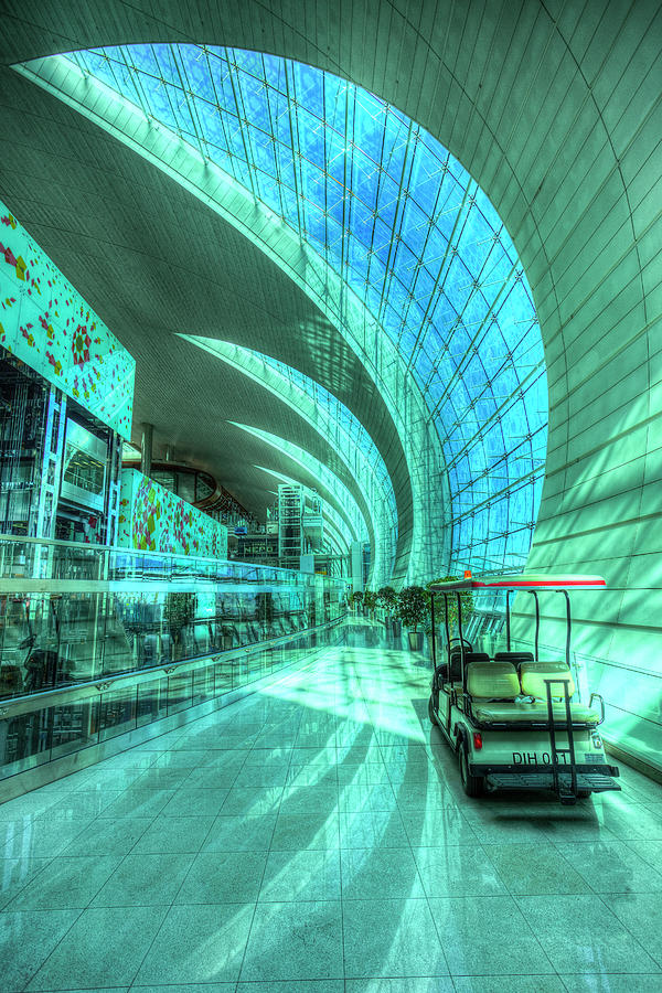 Dubai International Airport Photograph by David Pyatt