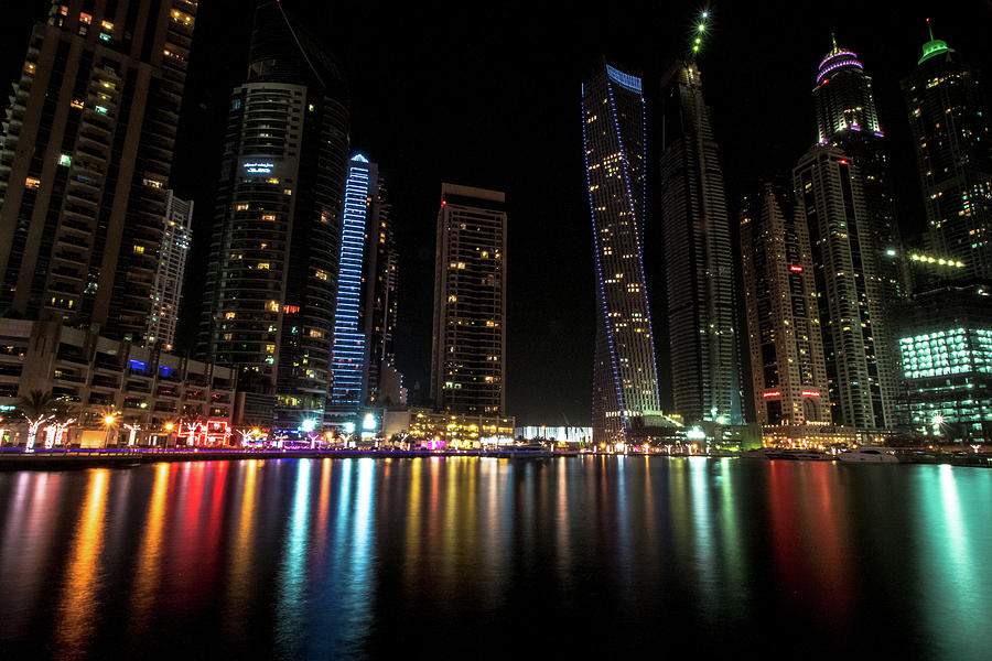 Dubai Marina Photograph by Mike Dunn
