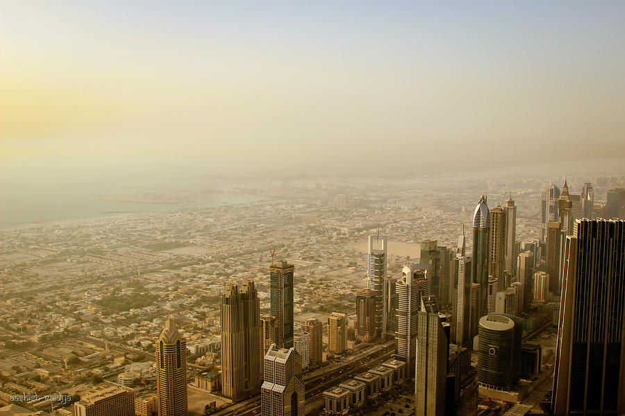 Architecture Photograph - Dubai Skyline by Aashish Vaidya