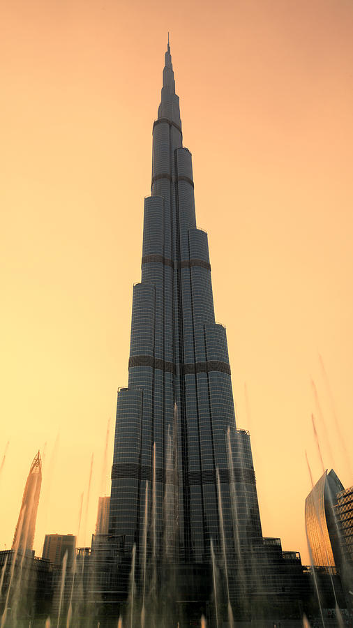 Architecture Photograph - Dubai Sunset by Stephen Stookey