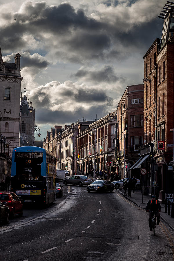 Dublin at dusk Photograph by W Chris Fooshee