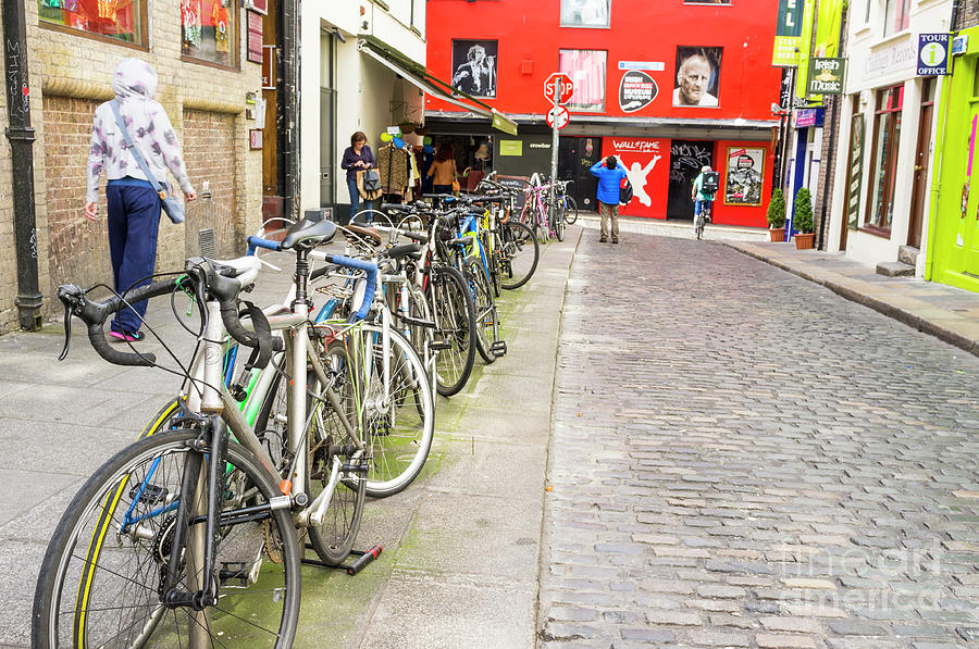 Dublin bikes Photograph by Jim Orr