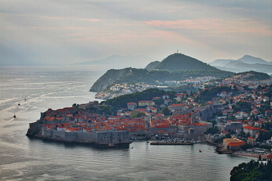 Sunset Photograph - Dubrovnik and the Dalmatian Coast by Stuart Litoff