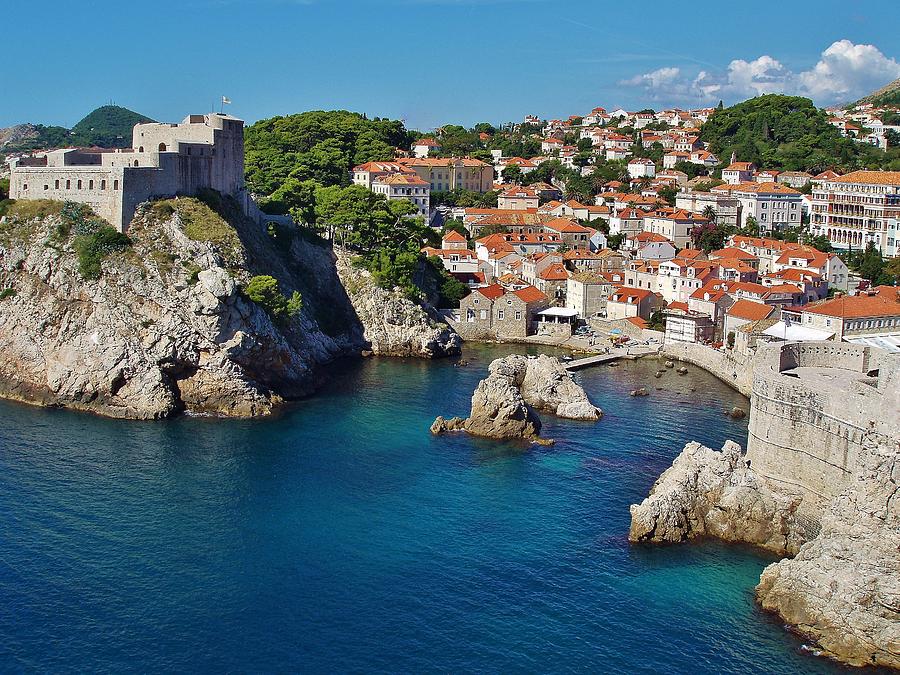 Dubrovnik by the Sea Photograph by Loring Gimbel | Fine Art America