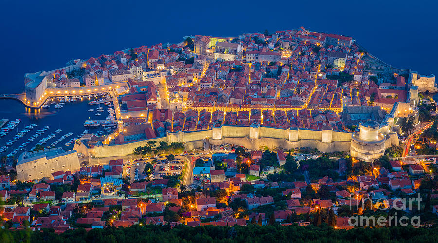 Dubrovnik From Above Photograph