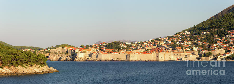 Castle Photograph - Dubrovnik from the Sea by Matt Tilghman