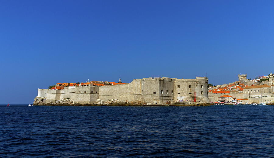 Dubrovnik old city on the Adriatic Sea, South Dalmatia region, Croatia Photograph by Elenarts - Elena Duvernay photo