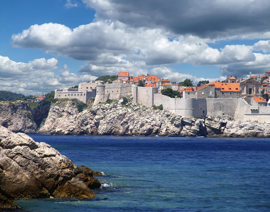 Dubrovnik on the Adriatic Photograph by Don Wolf