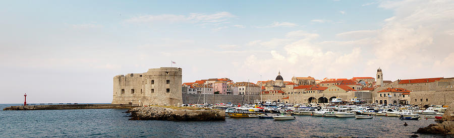 Dubrovnik Port Panorama Photograph by Rick Deacon