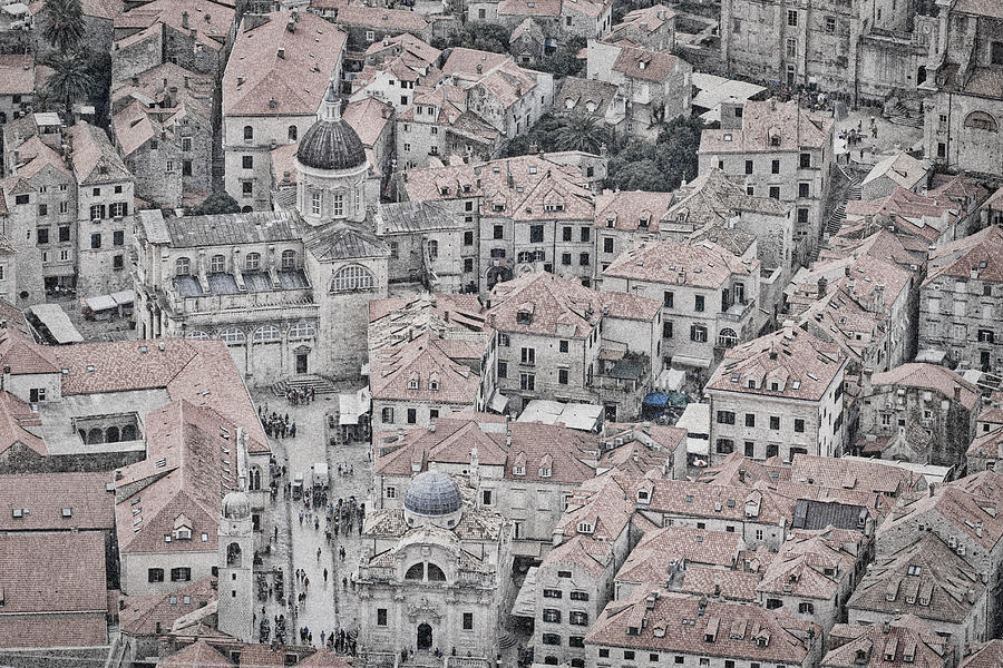Dubrovnik Rooftops #2 Photograph by Stuart Litoff