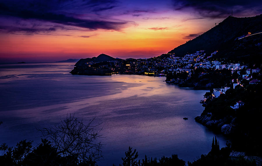 Dubrovnik Twilight Photograph by Andrew Matwijec