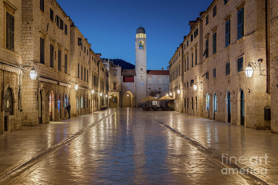Dubrovnik Twilight Magic Photograph by JR Photography