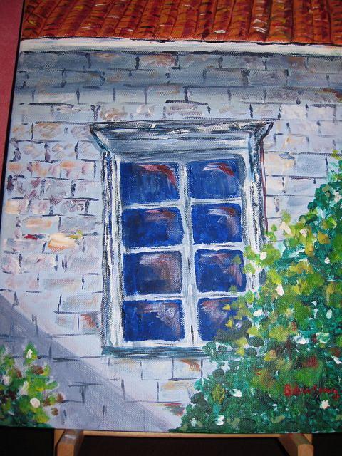 Dubrovnik Window Painting by Sam Bowling - Fine Art America