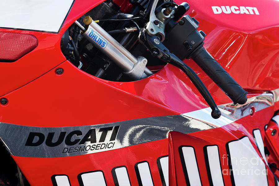 Ducati Desmosedici Abstract  Photograph by Tim Gainey