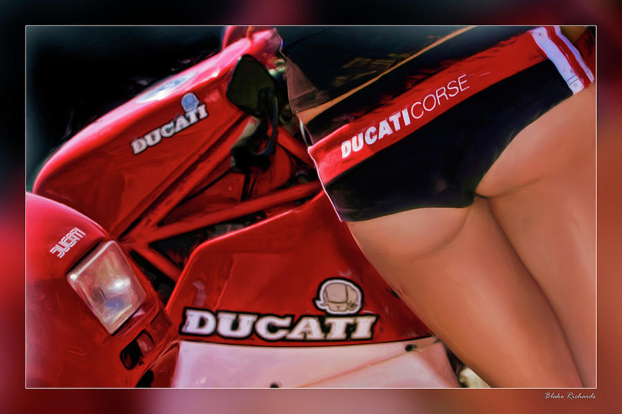 Ducati Model Photograph by Blake Richards