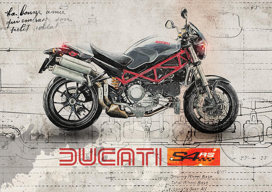 Ducati S4rs Digital Art
