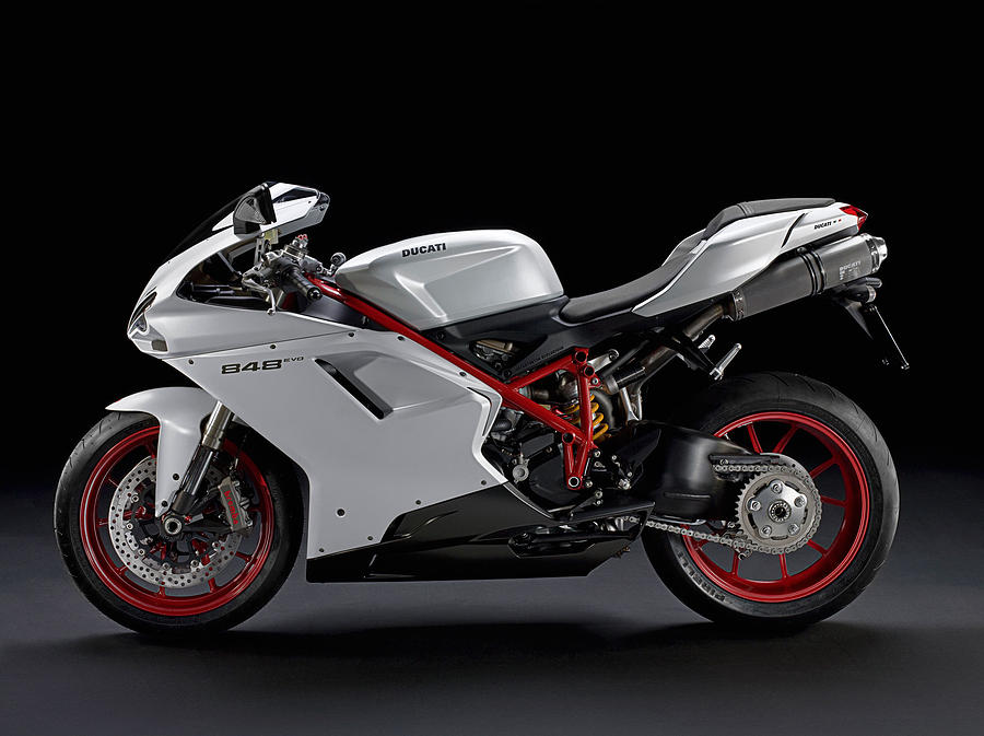 Transportation Digital Art - Ducati Superbike 848 Evo by Super Lovely