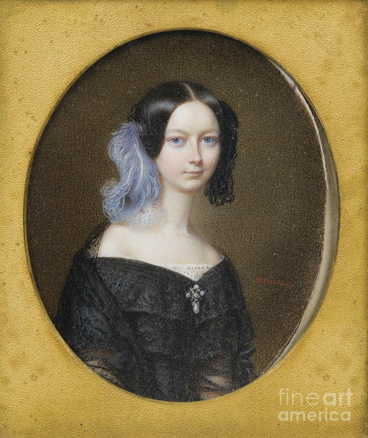 Duchesse Helene De Mecklenburg-schwerin Painting by Celestial Images