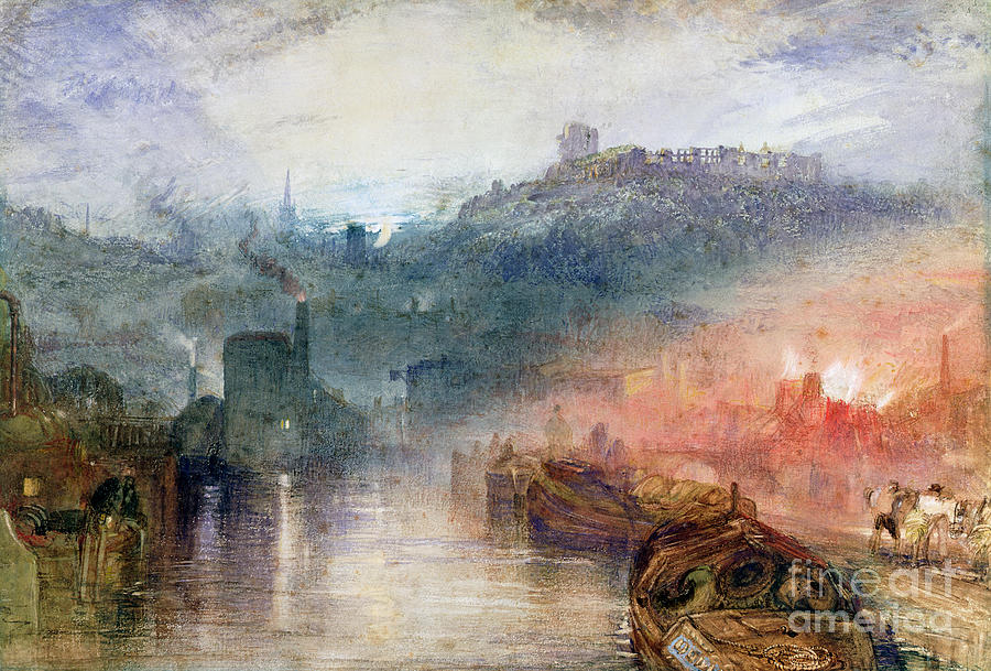 Dudley, Worcester Painting by Joseph Mallord William Turner