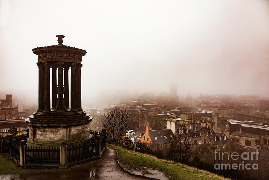 Dugald Stewart monument Glasgow Photograph by Sophie McAulay