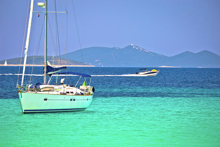 Dugi Otok island Pahthera bay sailing and yachting destinaion Photograph by Brch Photography