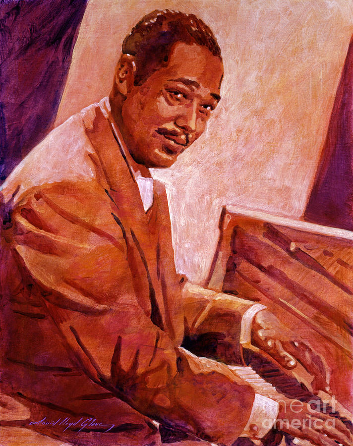 Duke Ellington Painting by David Lloyd Glover