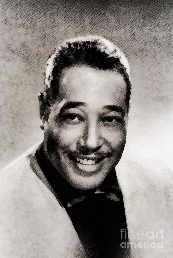 Duke Ellington, Music Legend By John Springfield Painting