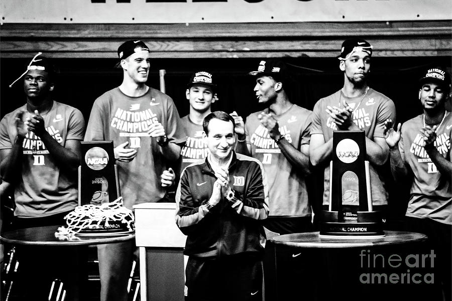 Duke National Champions Photograph