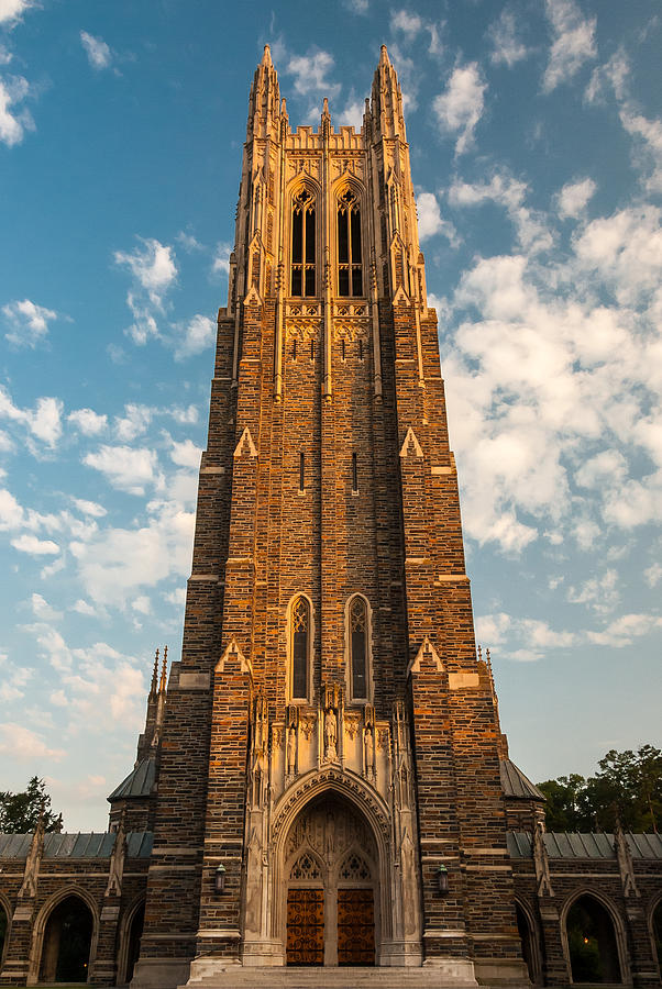 Duke University Chapel Photograph by Gene Hilton