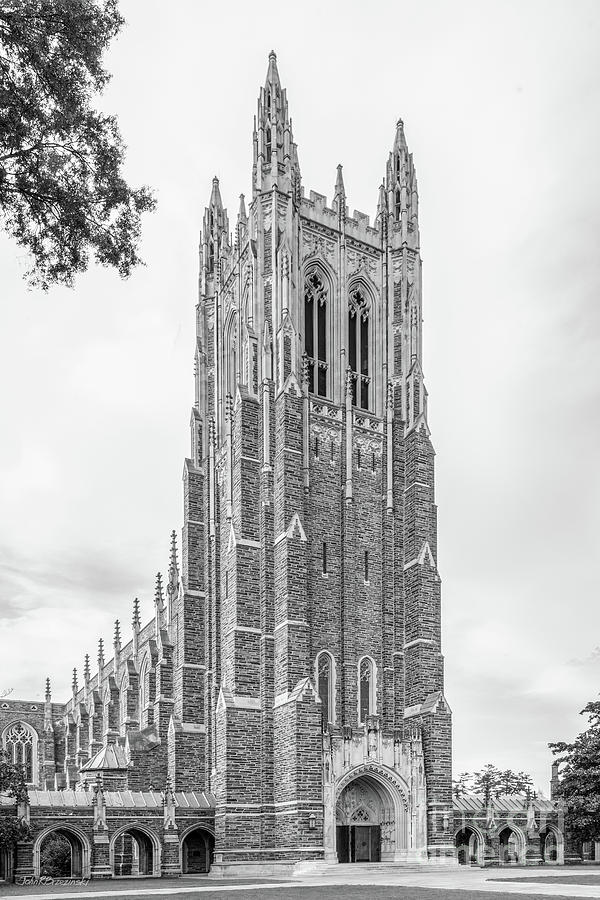 Duke University Chapel Side View Photograph by University Icons