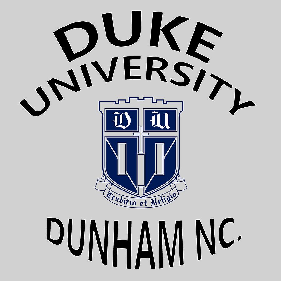 Duke University Dunham N C  Digital Art by Movie Poster Prints