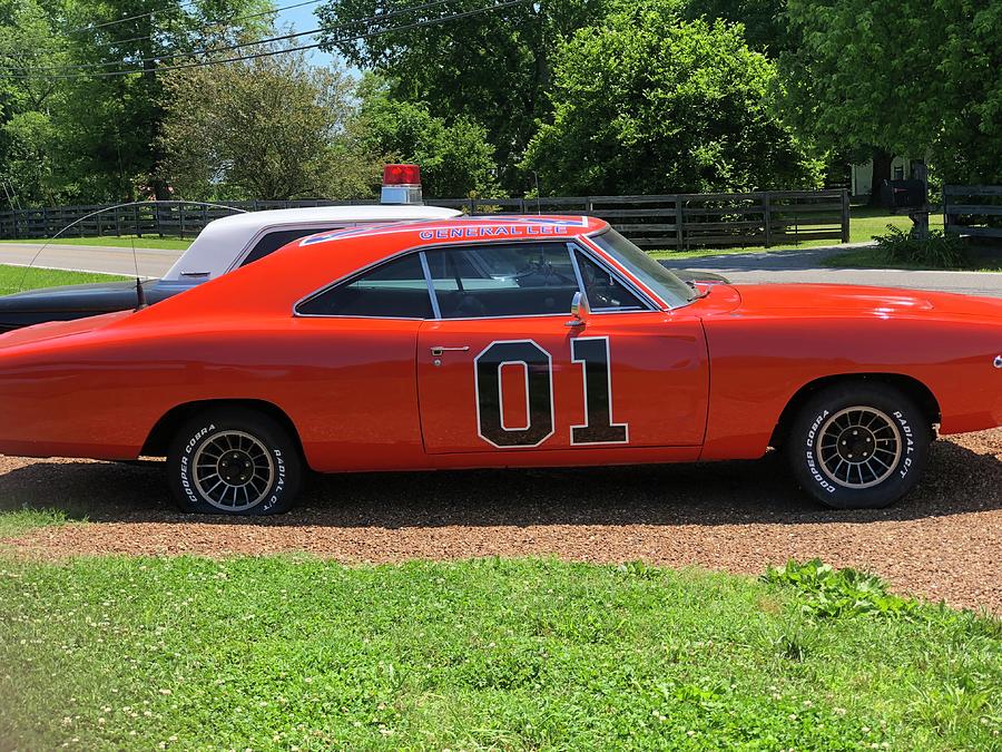 Dukes of Hazzard Dodge Charger is a photograph by Betsy Cullen which was up...
