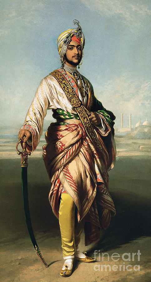 Winterhalter Painting - Duleep Singh, Maharajah of Lahore by Franz Xaver Winterhalter